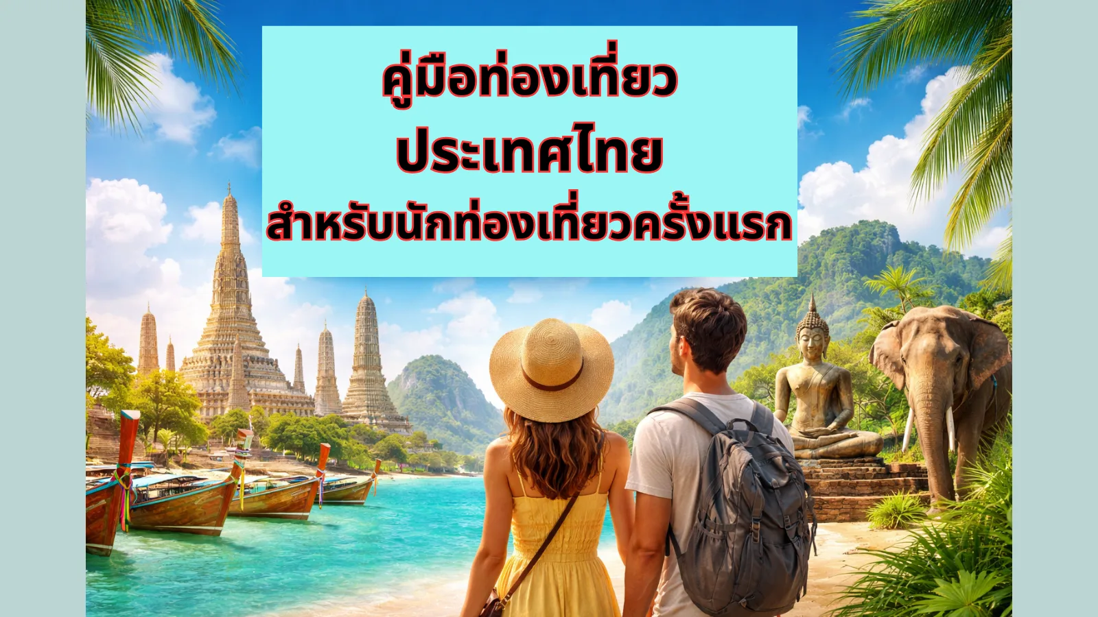 คู่มือท่องเที่ยวประเทศไทยสำหรับนักท่องเที่ยวครั้งแรก