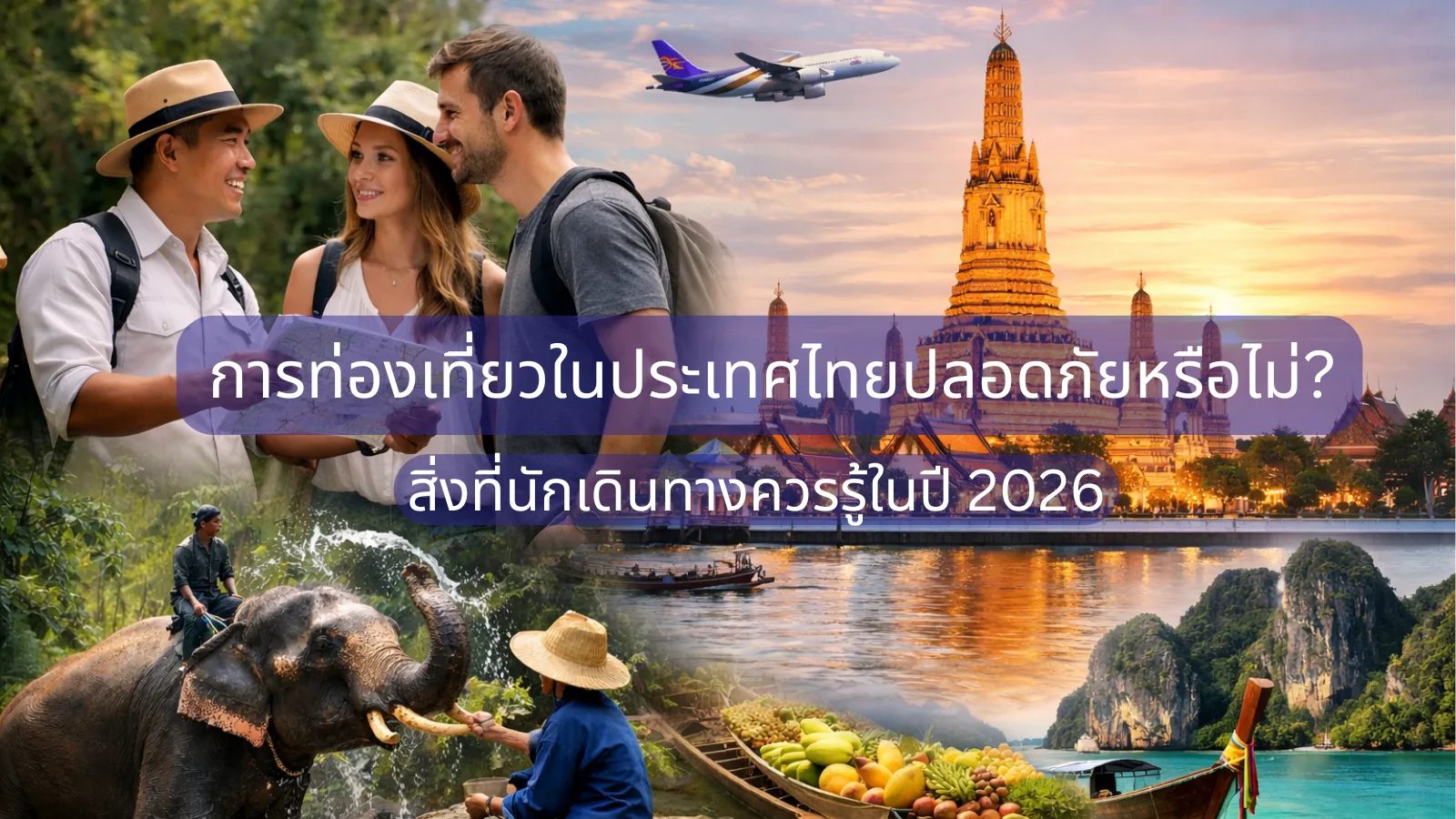 การท่องเที่ยวในประเทศไทยปลอดภัยหรือไม่? สิ่งที่นักเดินทางควรรู้ในปี 2026